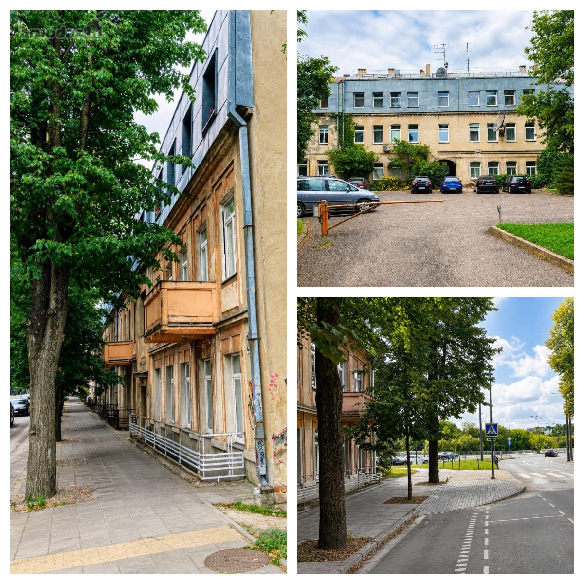 I.kanto g. jungia miesto centrą - Naujamiestį