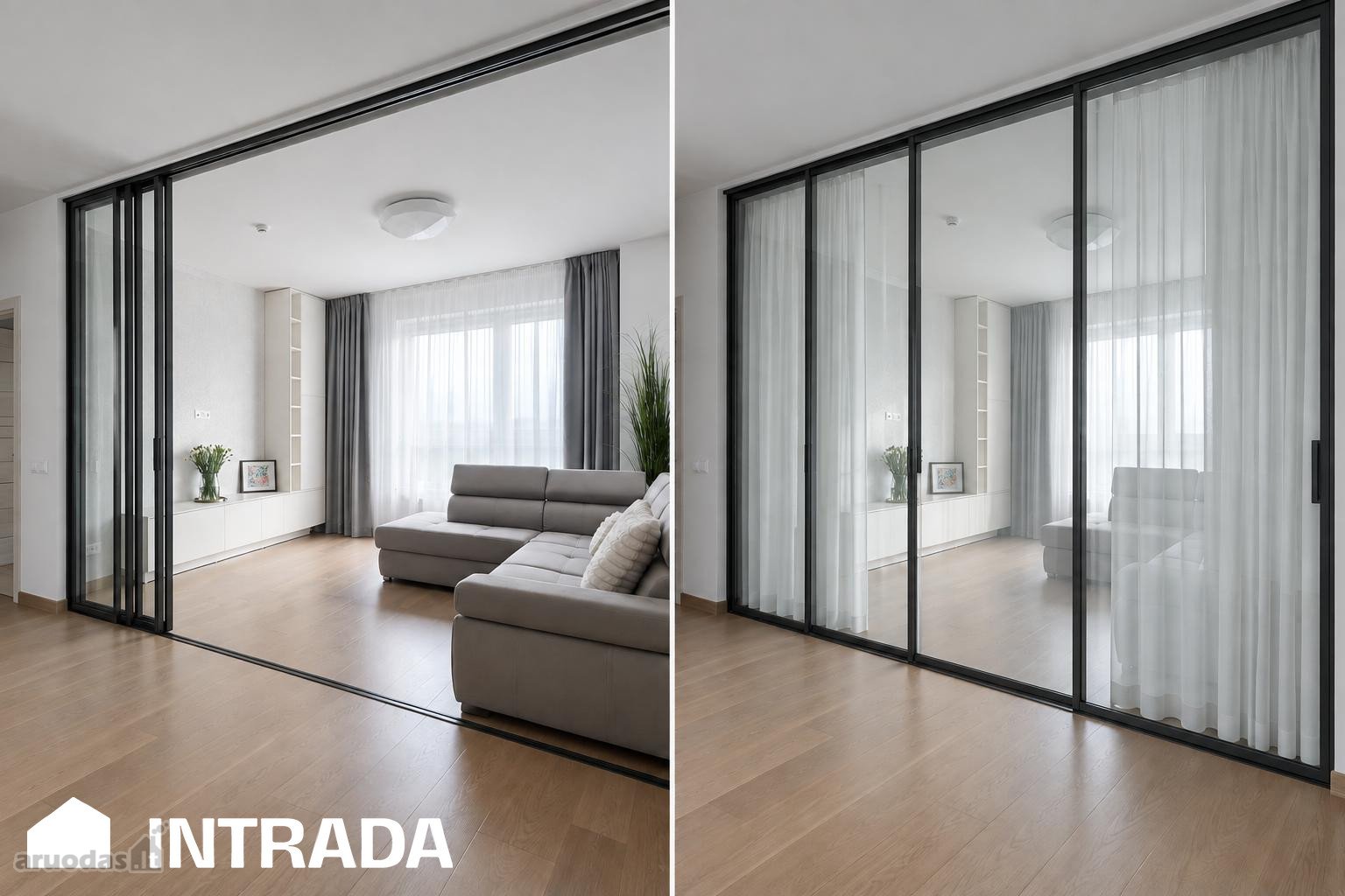 Erdvus 74,52 M² Butas Dragūnuose  Galimybė
