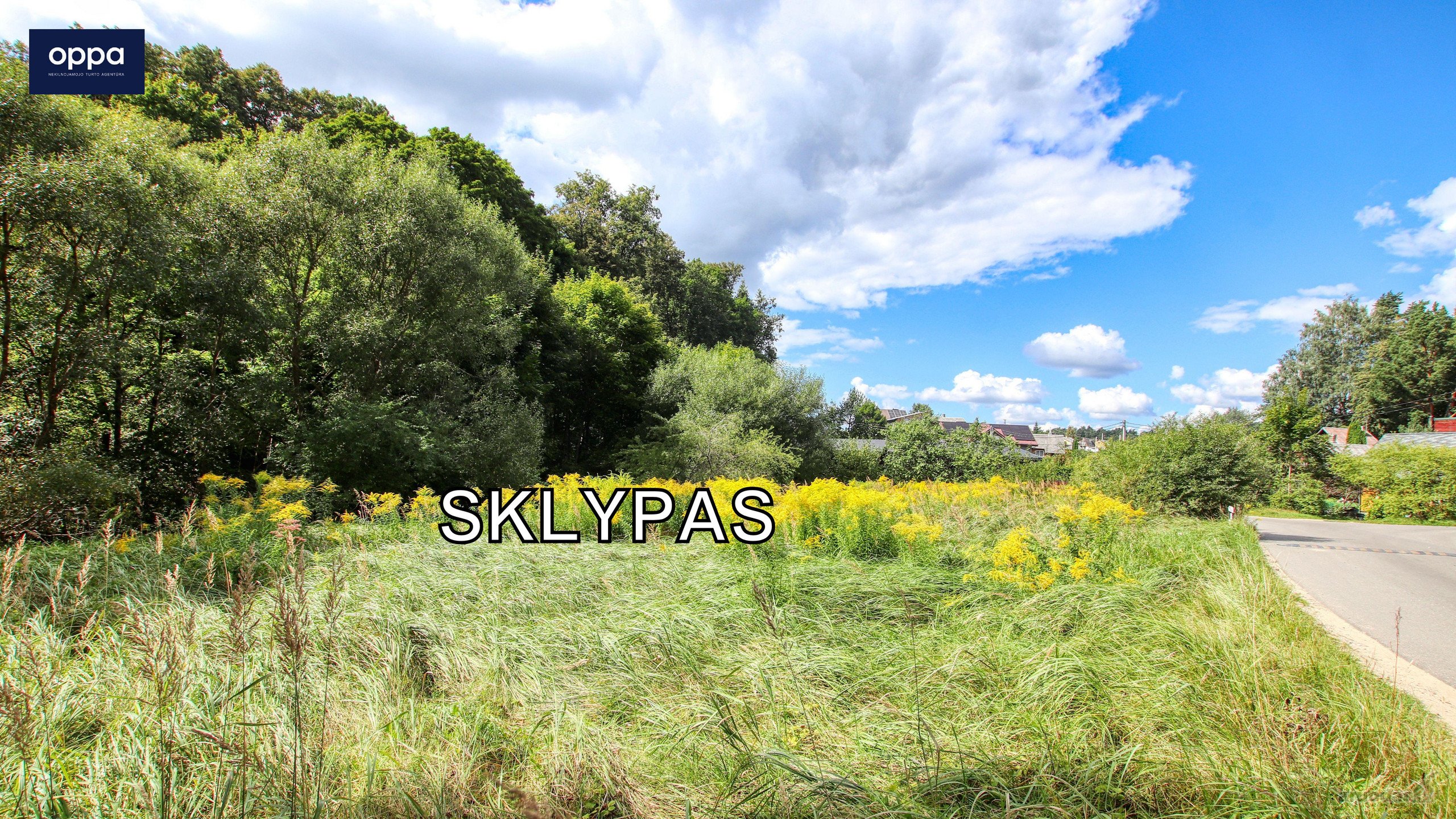 Parduodamas 7 arų sklypas Labai Gražioje