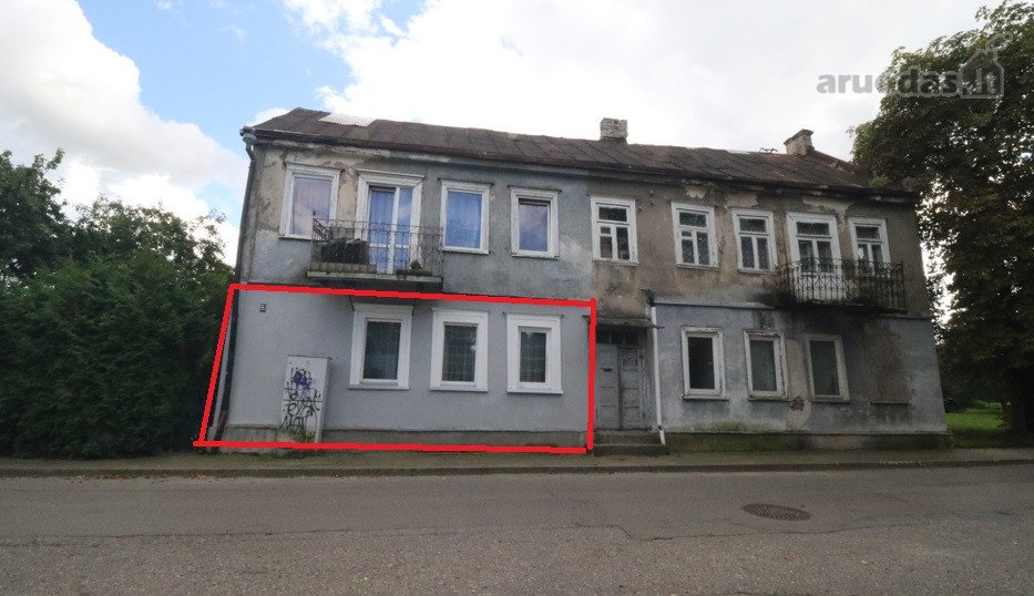 Parduodama 58,64 Kv.m Namo Dalis, Esanti