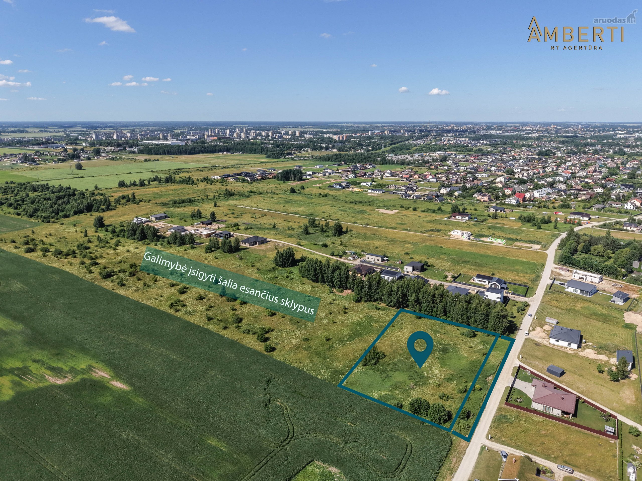 Amberti Nt Agentūra parduoda 23,46 a. namų