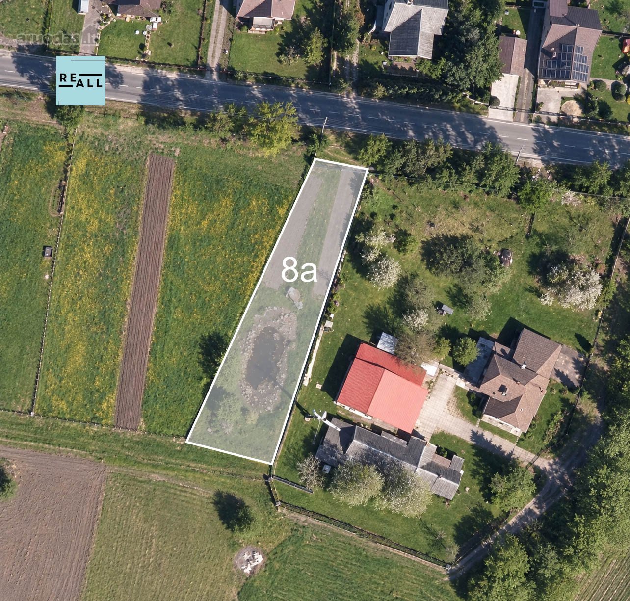 Parduodamas 8 Arų Namų Valdos Sklypas Prie