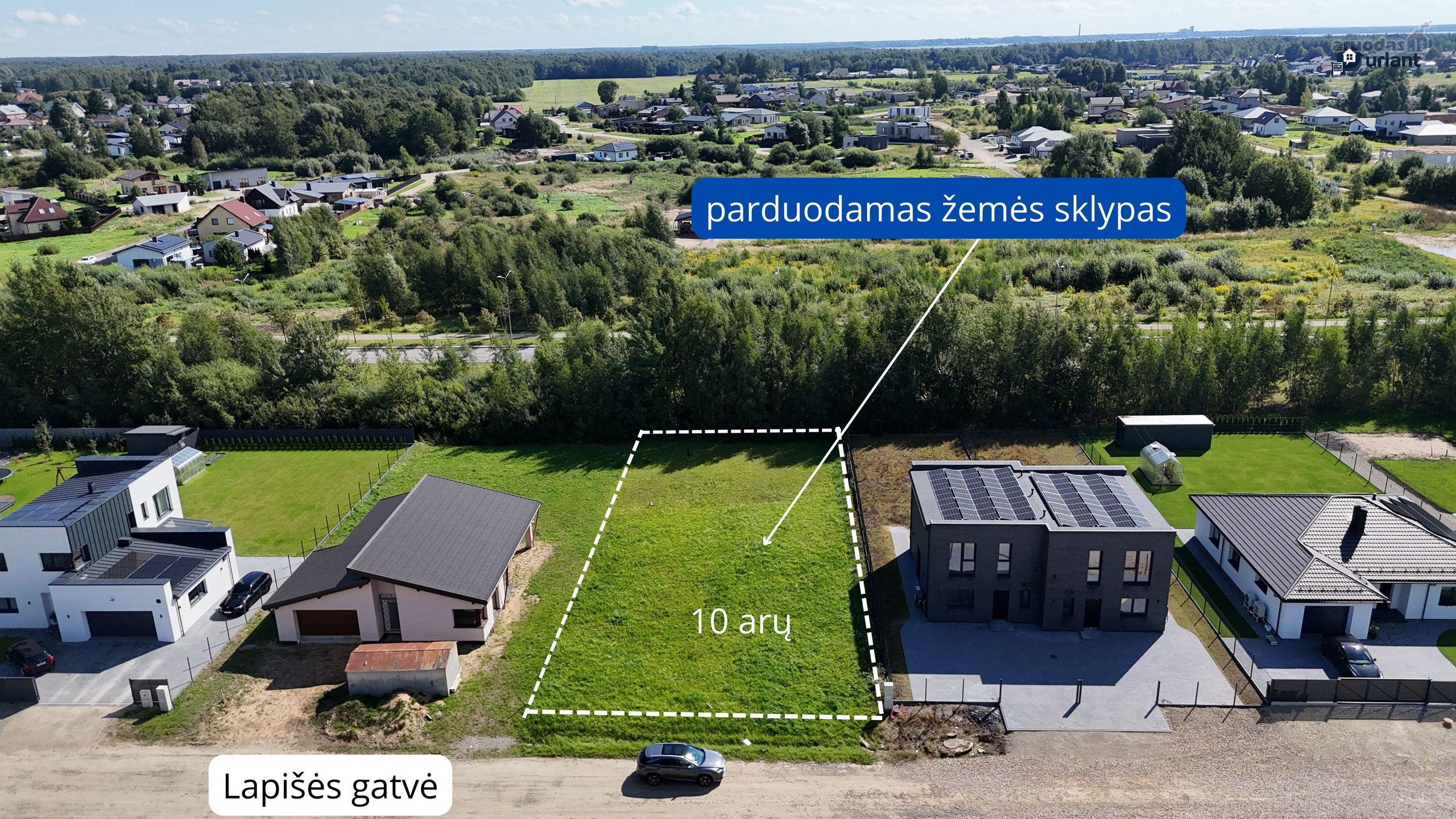 Parduodamas 10 Arų Namų Valdos Sklypas