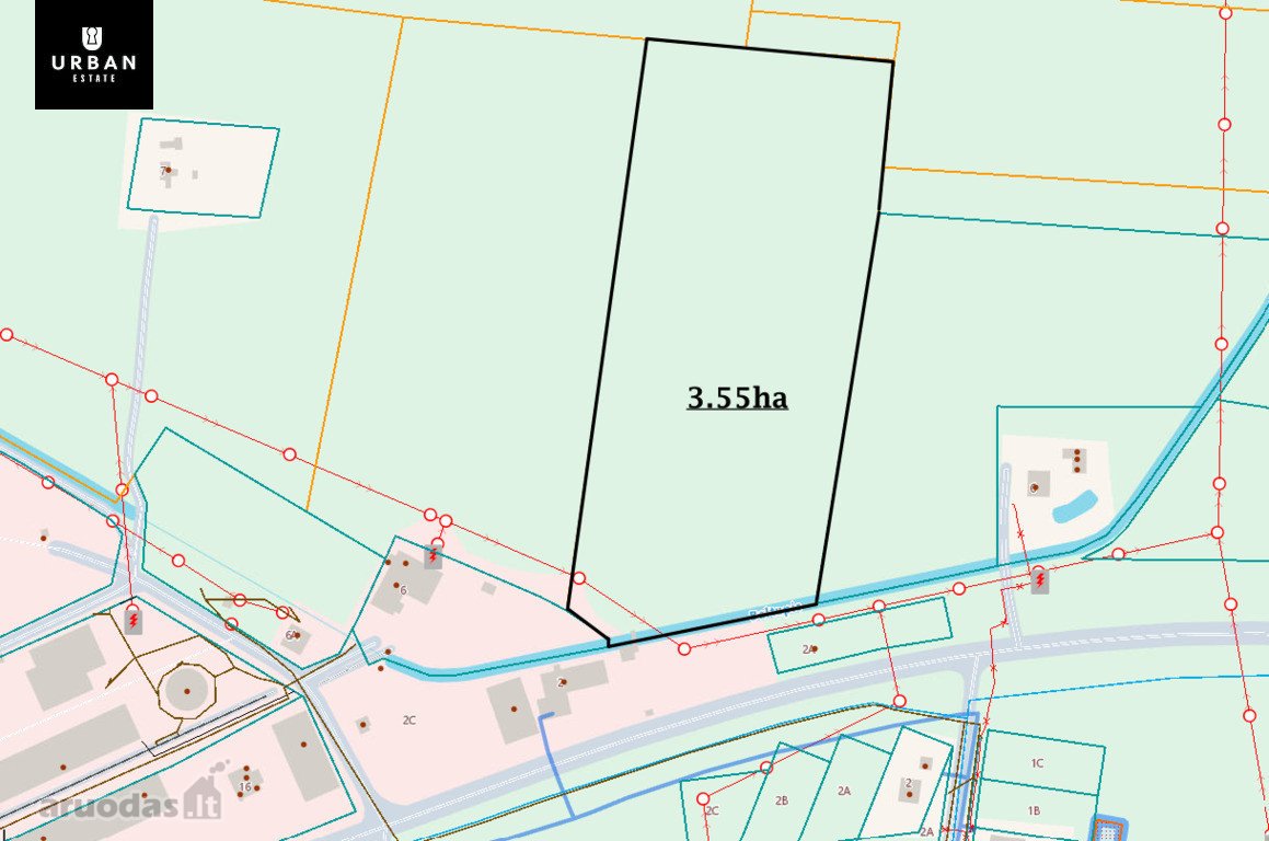 3.55 Ha Žemės Ūkio Paskirties Sklypas