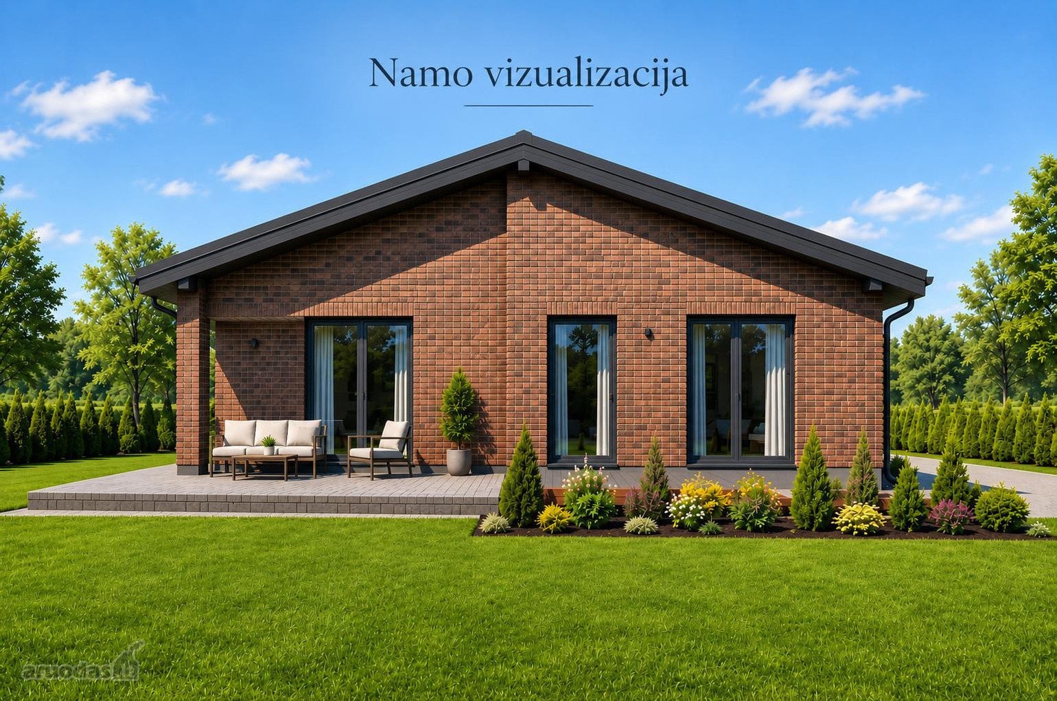 Miško apsuptyje, naujai besiformuojančiame