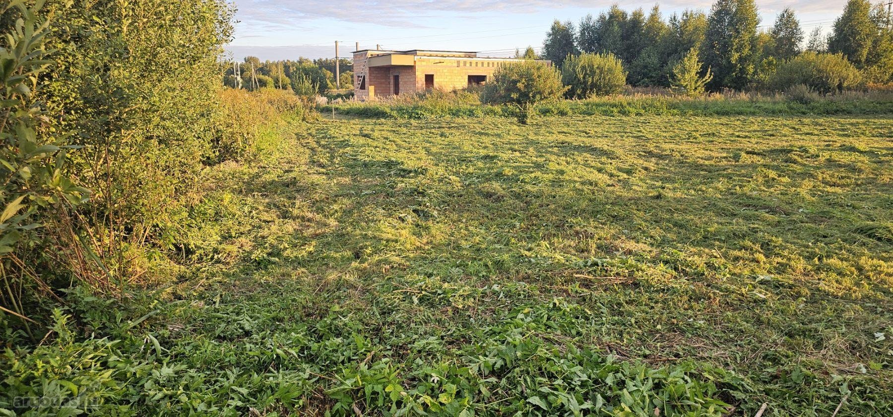 Sklypas su statybos leidimu, statyti galima
