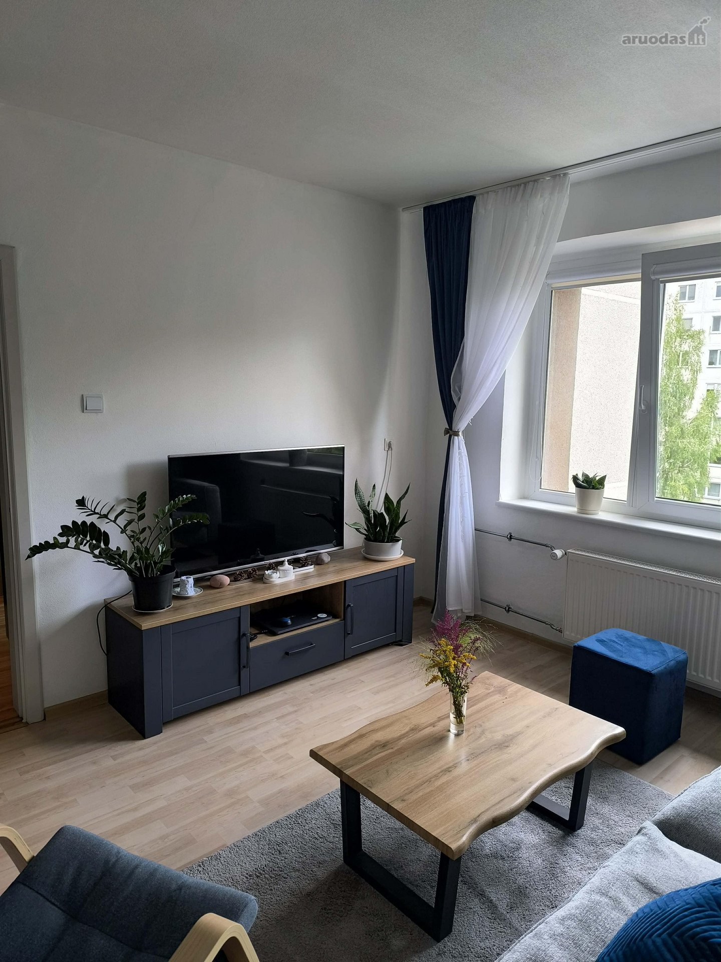 Nuomojamas jaukus ir tvarkingas 2 kambarių