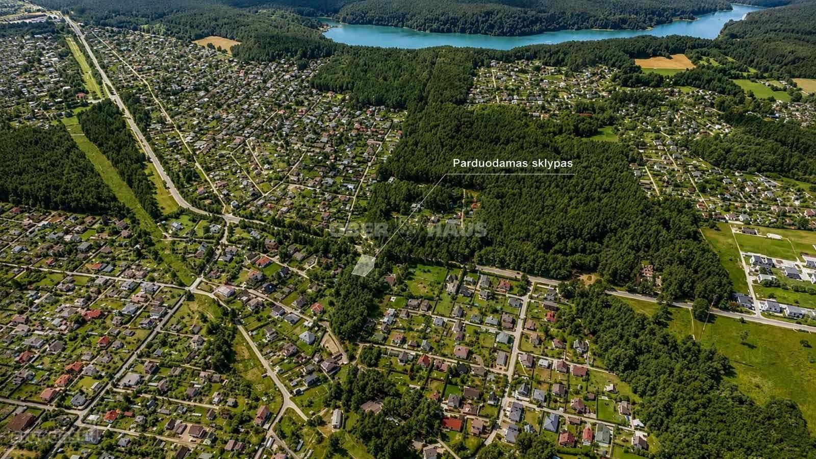 Išskirtinis 21 aro sklypas tarp Žaliųjų ežerų
