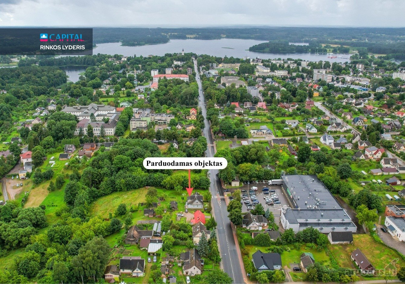 Parduodama Namo Dalis Su 2 Atskirais Butais