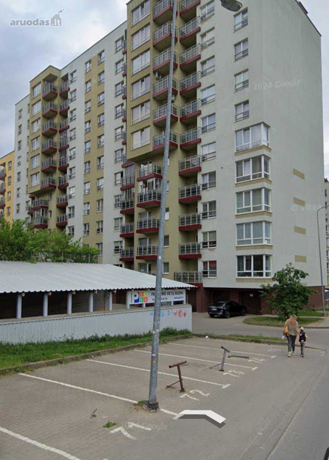 Išnuomojama požeminė parkavimo vieta 60€ su