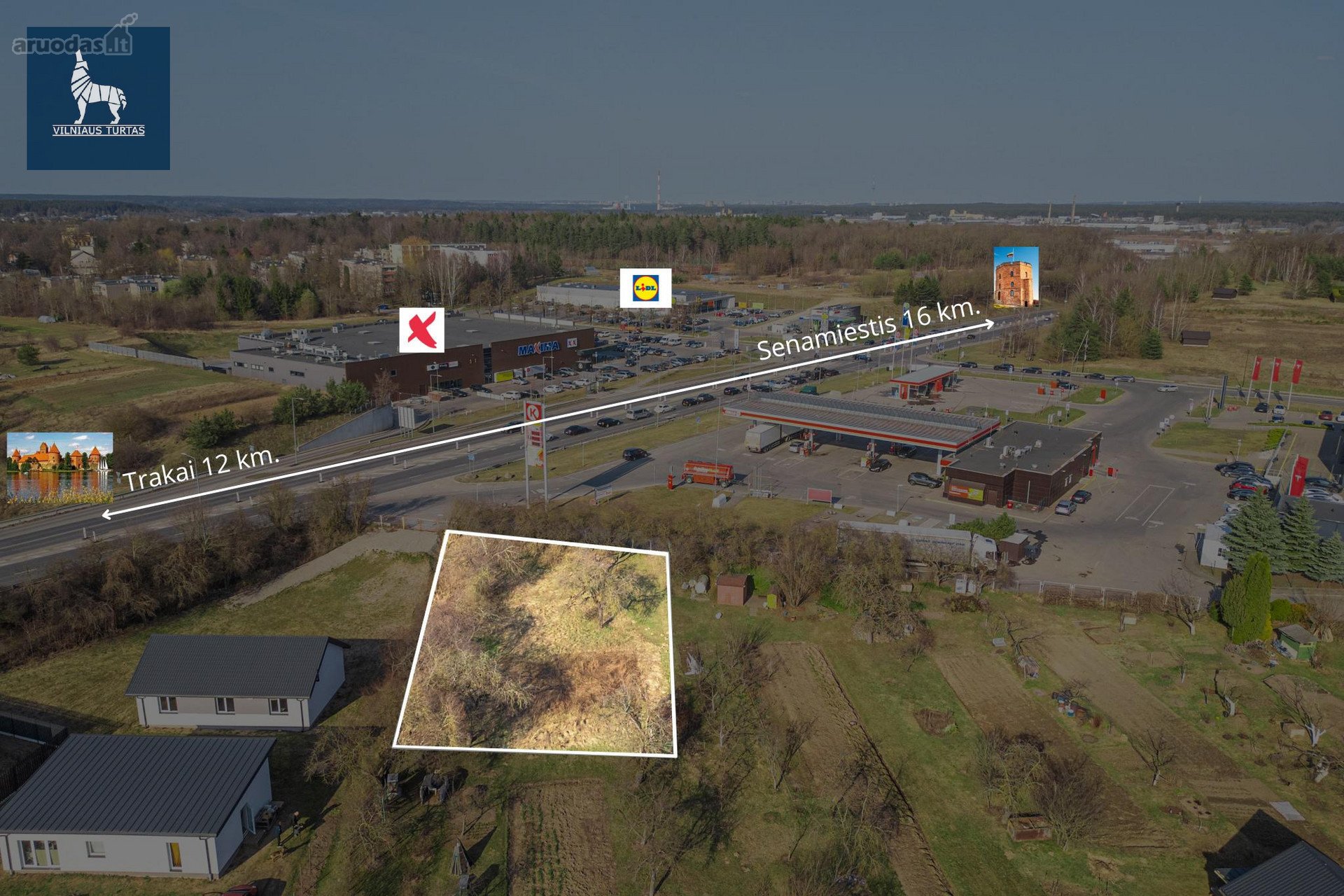 Parduodamas sklypas Vilniuje – vieta Jūsų namui