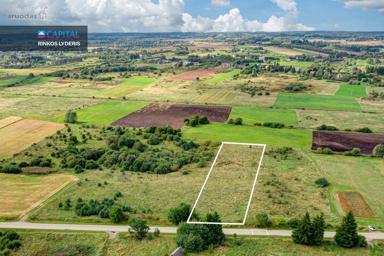 Parduodamas 0.50 ha žemės ūkio paskirties