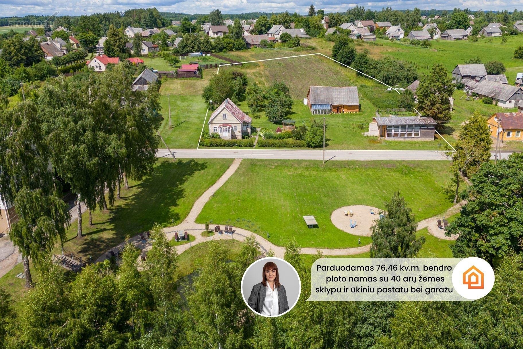 Parduodama sodyba vaizdingoje vietoje,
