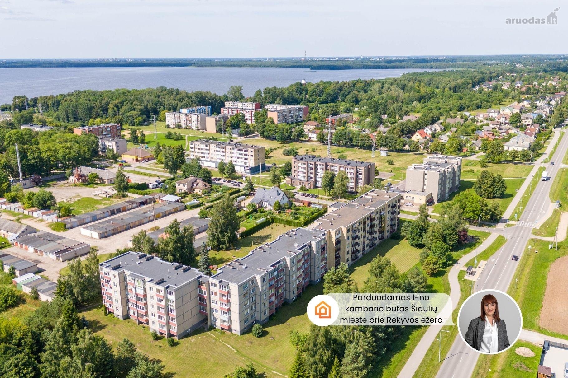 Parduodamas 1 kambario butas Rėkyvoje,