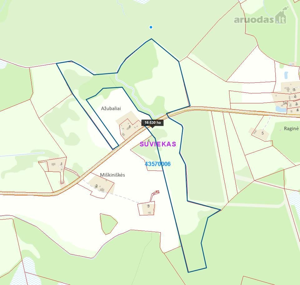 Parduodami kartu du žemės sklypai Zarasų r.