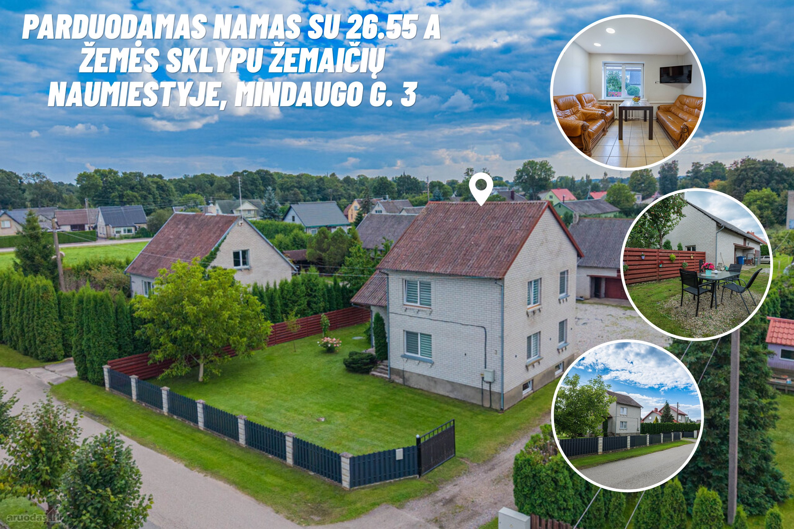 Parduodamas Namas Su 26.55 A Žemės Sklypu