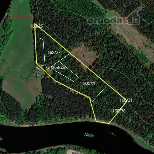Parduodamas 6,11 ha miškas Jonavos raj.