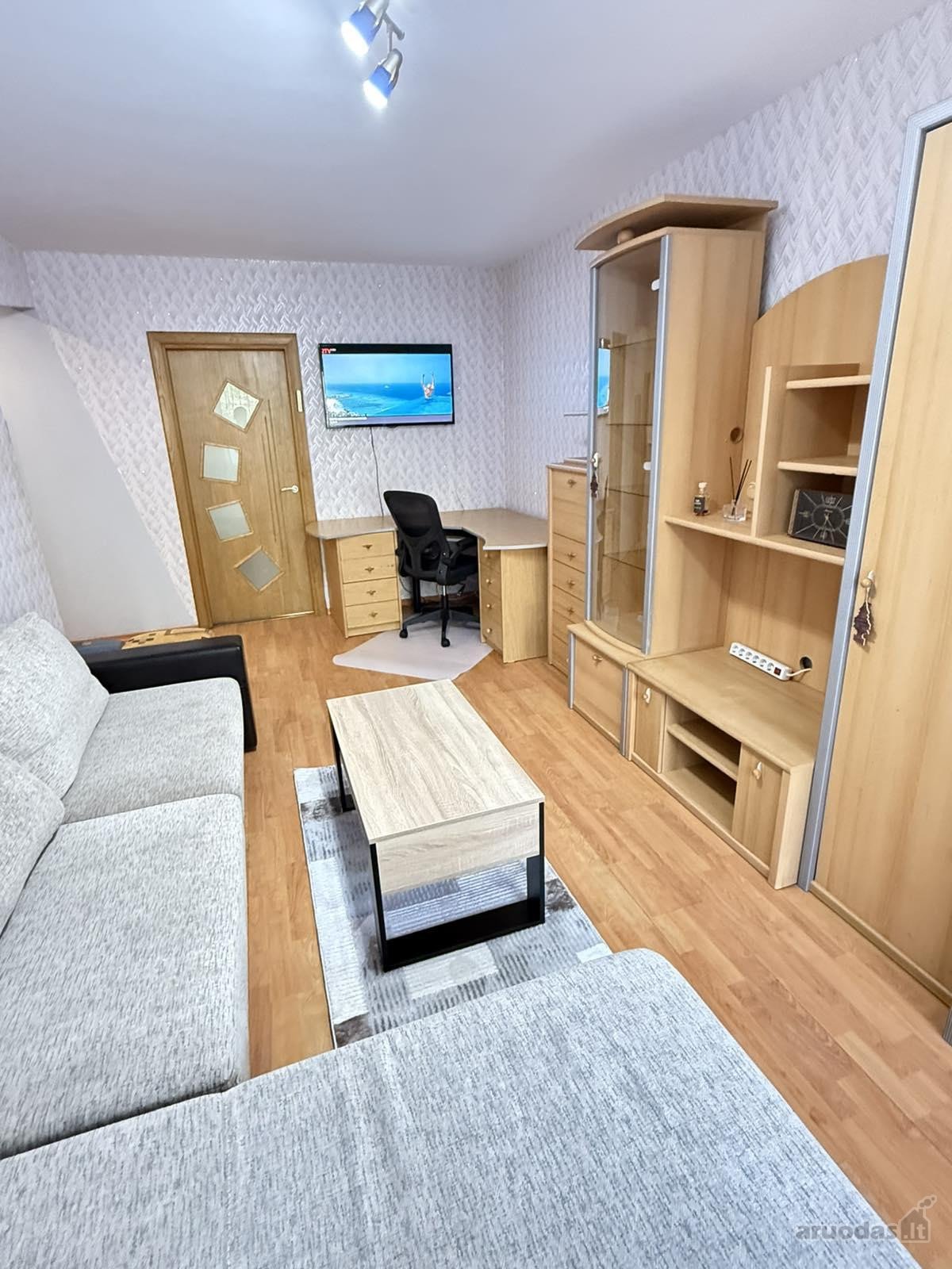 2 kambarių butas nuomai Kaune, Dainavoje –