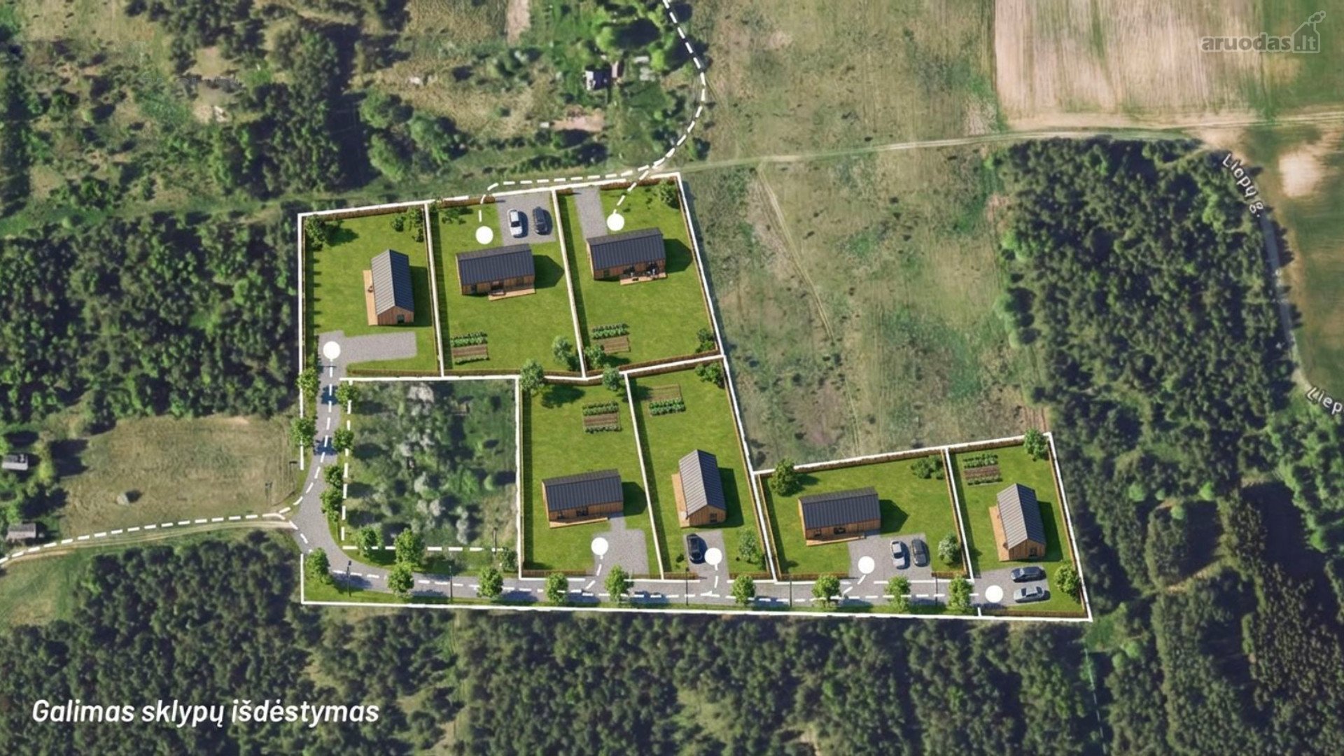 Ieškote ramios vietos, nutolusios nuo miesto