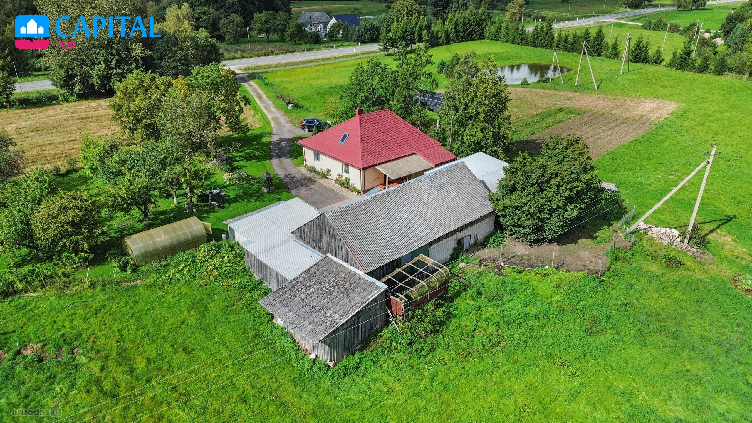 Parduodama Jauki Ir Išpuoselėta Sodyba