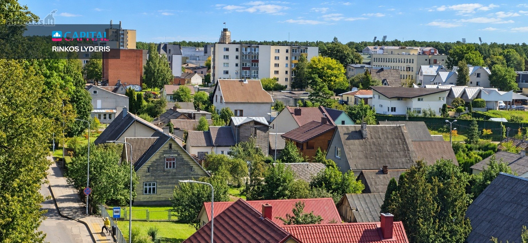 Naujai Įrengtas Butas Su Panoraminiu Vaizdu Į