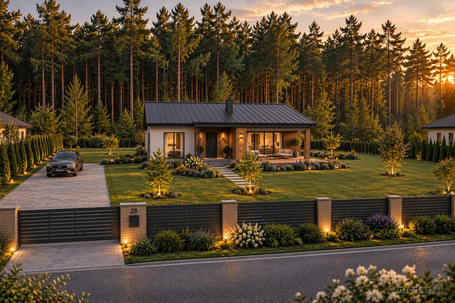 Sklypas Palei Palangos Mišką – „ambersitis“