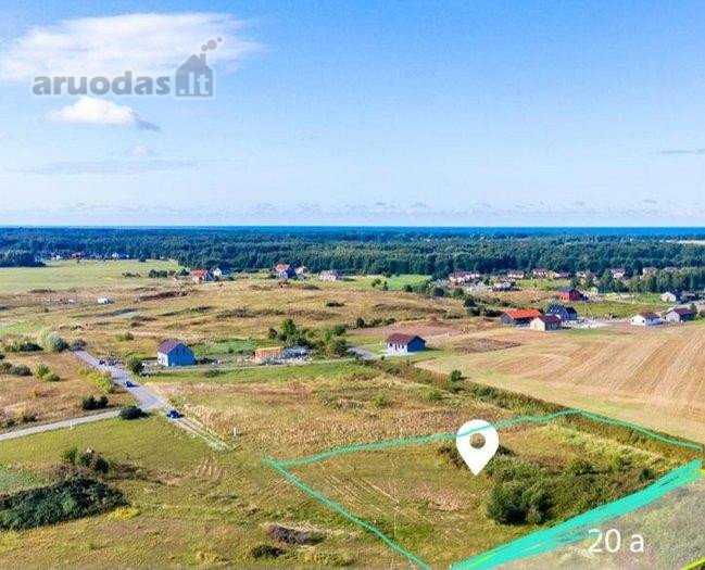 Parduodami 2 besiribojantys žemės sklypai po