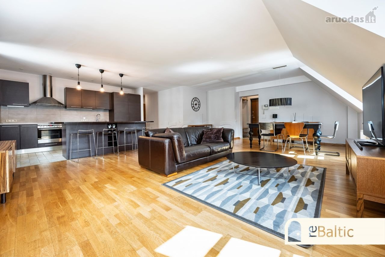 Prestižiniai trijų kambarių apartamentai