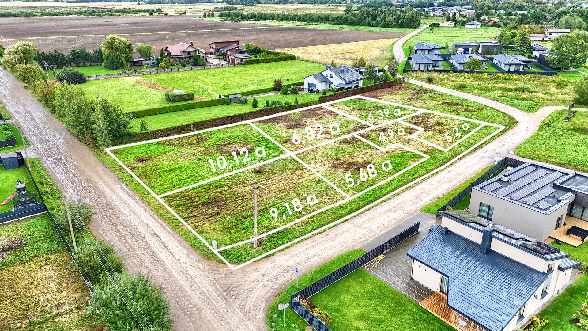 Parduodamas 48,29 a sklypų masyvas Aleksote,