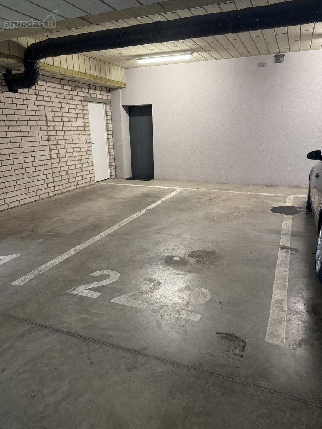 Parduodama parkingo vieta požeminiame garaže,