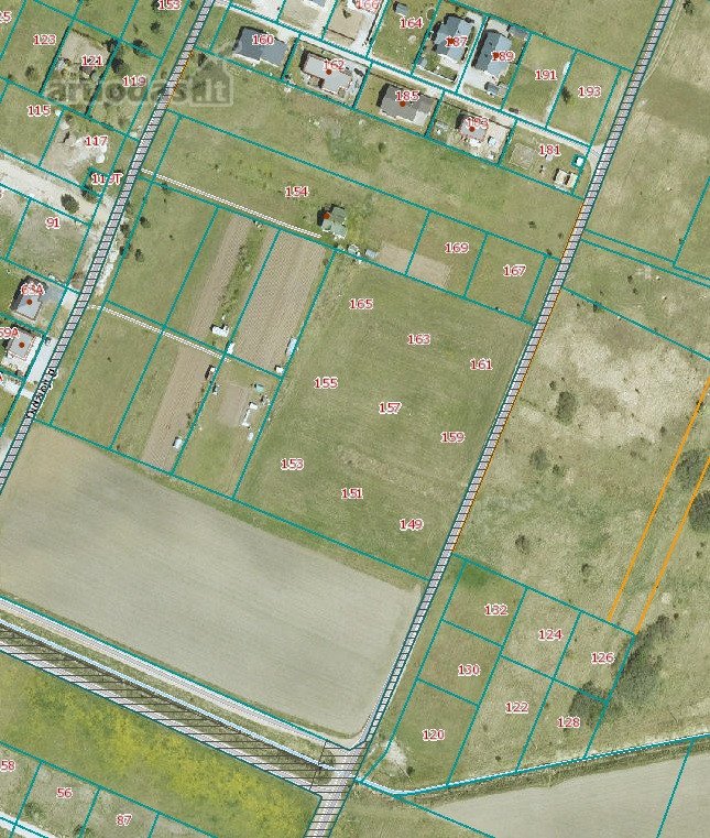 Gyvenamųjų namų kvartale Palangoje, Kurorto g