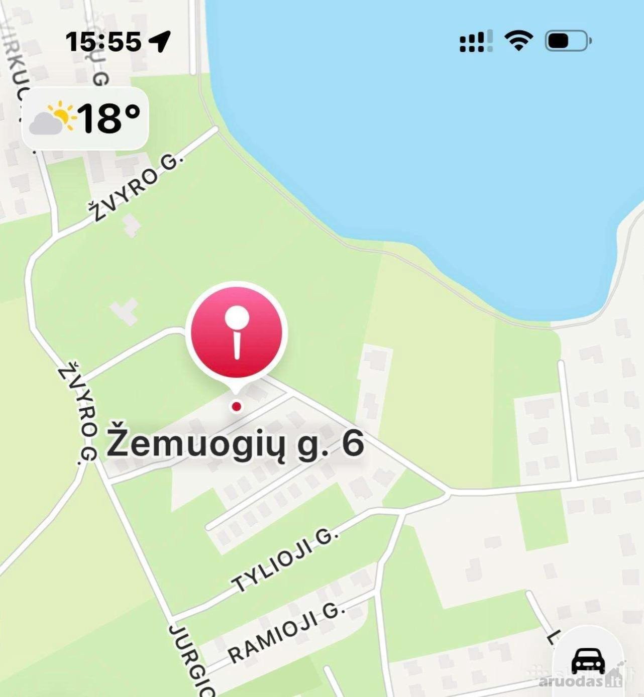Parduodamas sklypas Žemuogių g. 6, Slengiuose