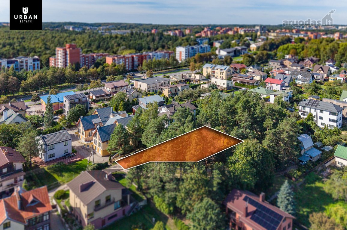 5.93 Arų Sklypas Su Brandžiomis Pušimis
