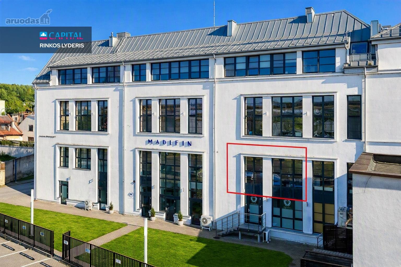Parduodamos 48,91 Kv.m. Administracinės