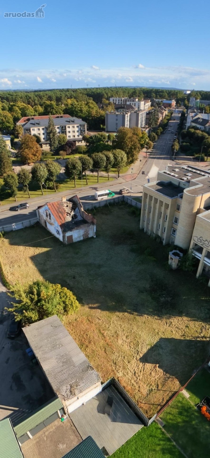 Parduodamas 0,1642 ha komercinės paskirties