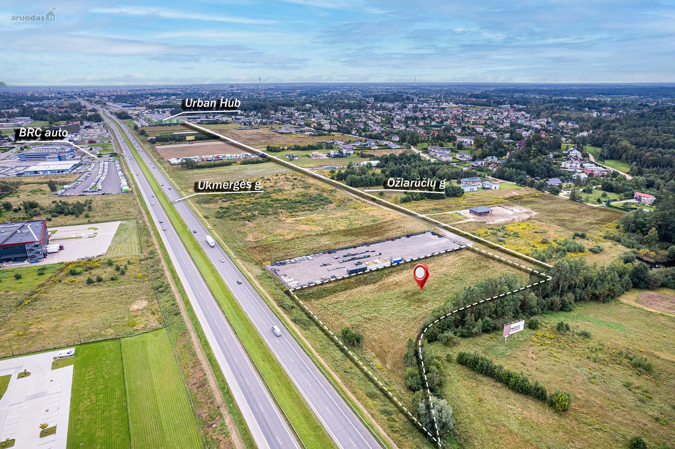Parduodamas 1,03 ha (103 a) pramonės ir
