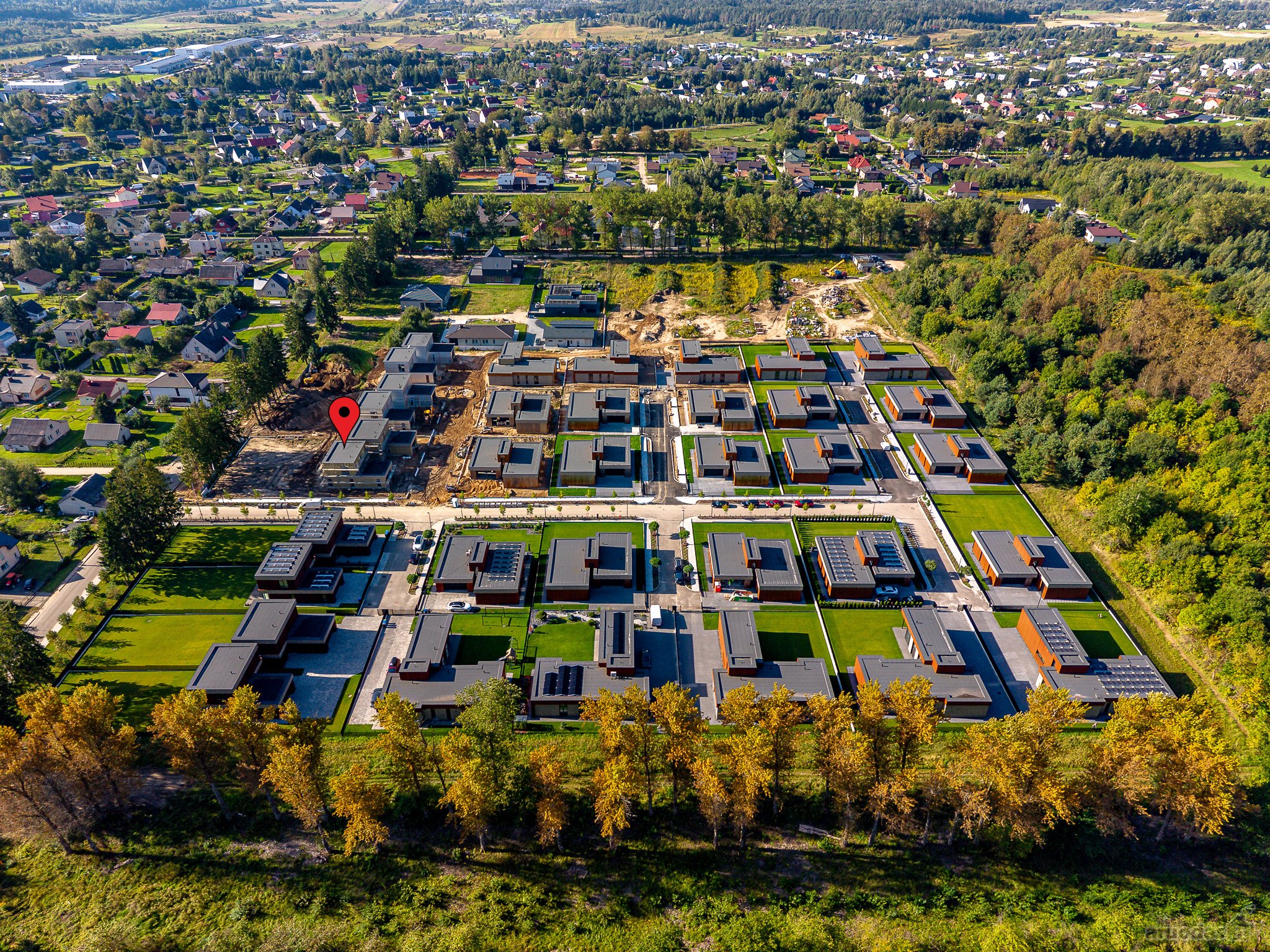Parduodami namai naujame uždarame Obel namų