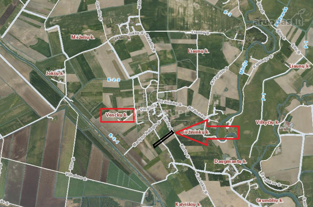 Parduodamas 1,80 ha žemės ūkio paskirties