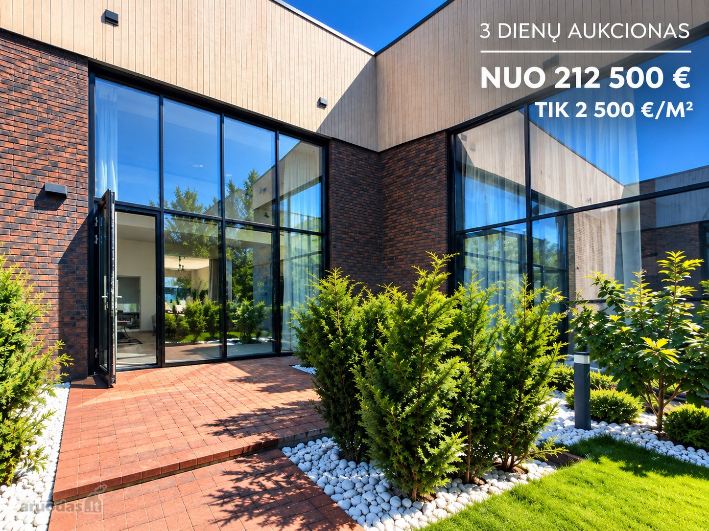 Tik 3 Dienas – 85 Kv. M Apartamentų Aukcionas