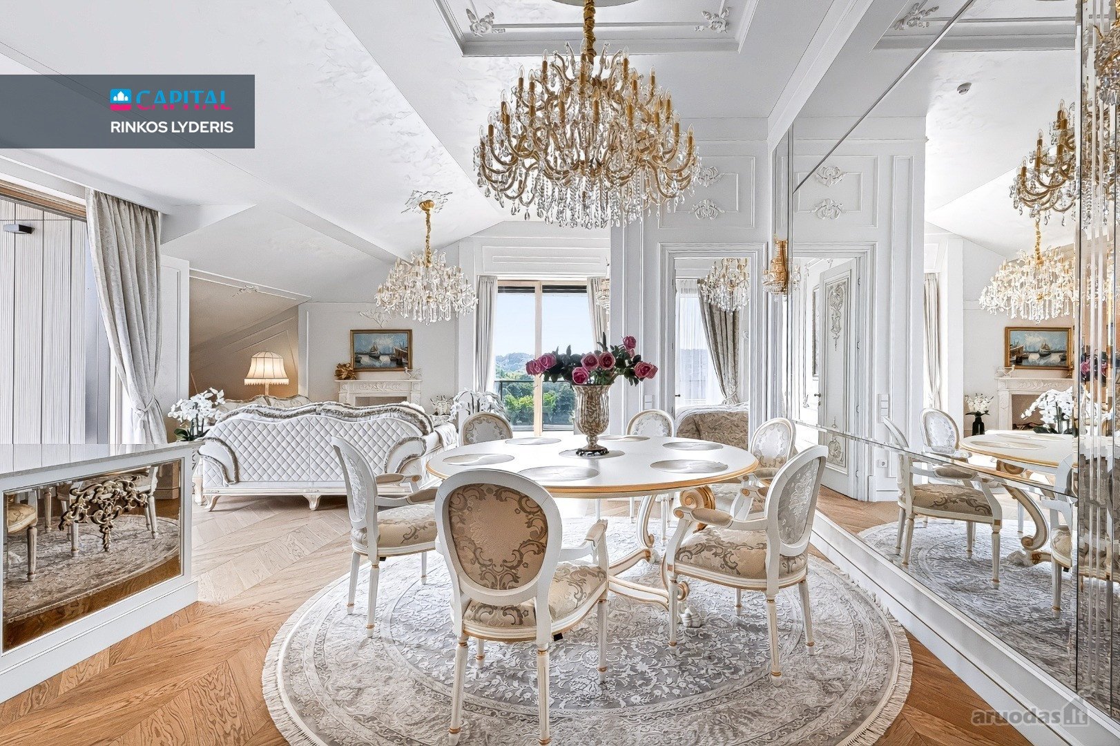 Parduodamas išskirtinis 5 kambarių, 149,15 m²