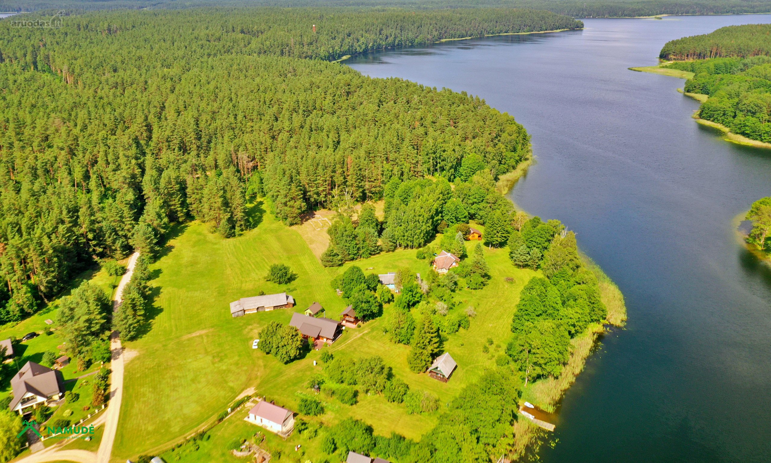 Parduodamas Sklypas Prie Baltųjų Lakajų Ežero