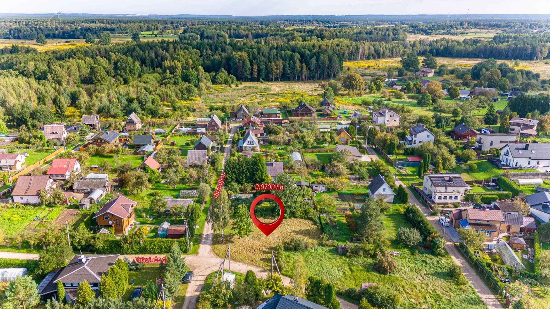 Parduodamas 7a Kampinis Sklypas - Vos Už