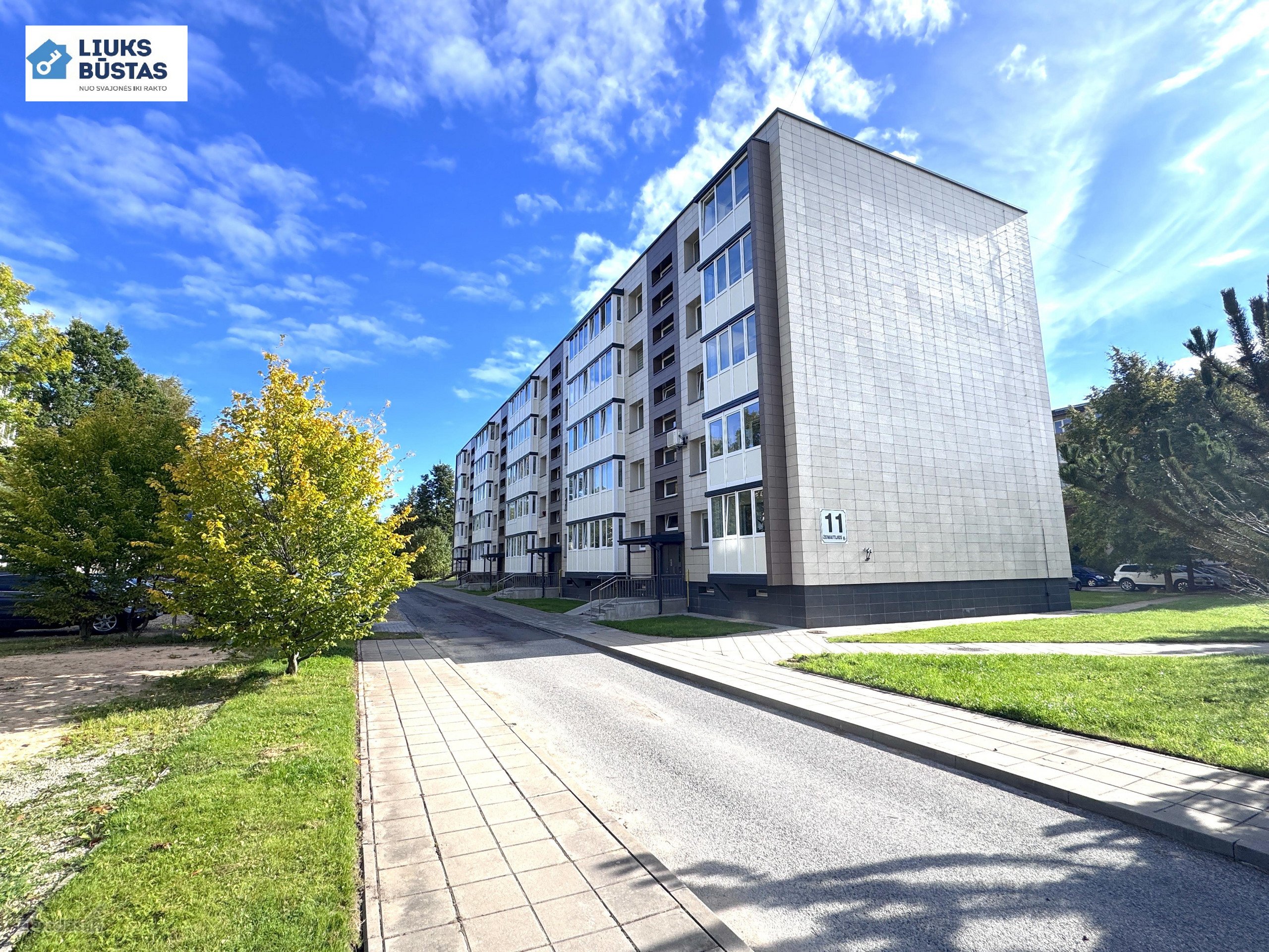 Įrengtas, 2 k. butas 2 aukšte, renovuotame