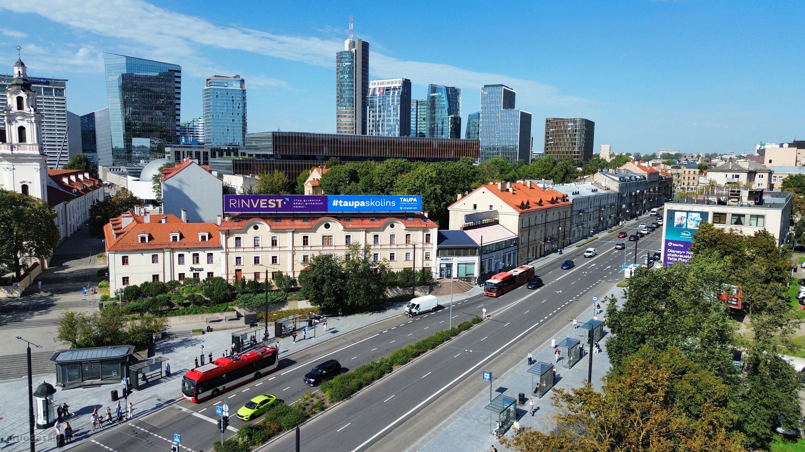 Išskirtinė studija pačiame Vilniaus centre –