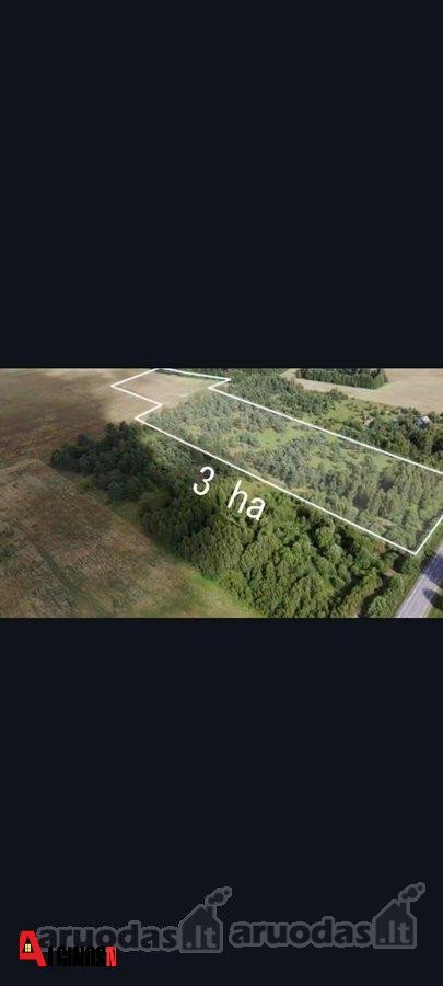 Parduodamas 3 ha rekreacinės paskirties