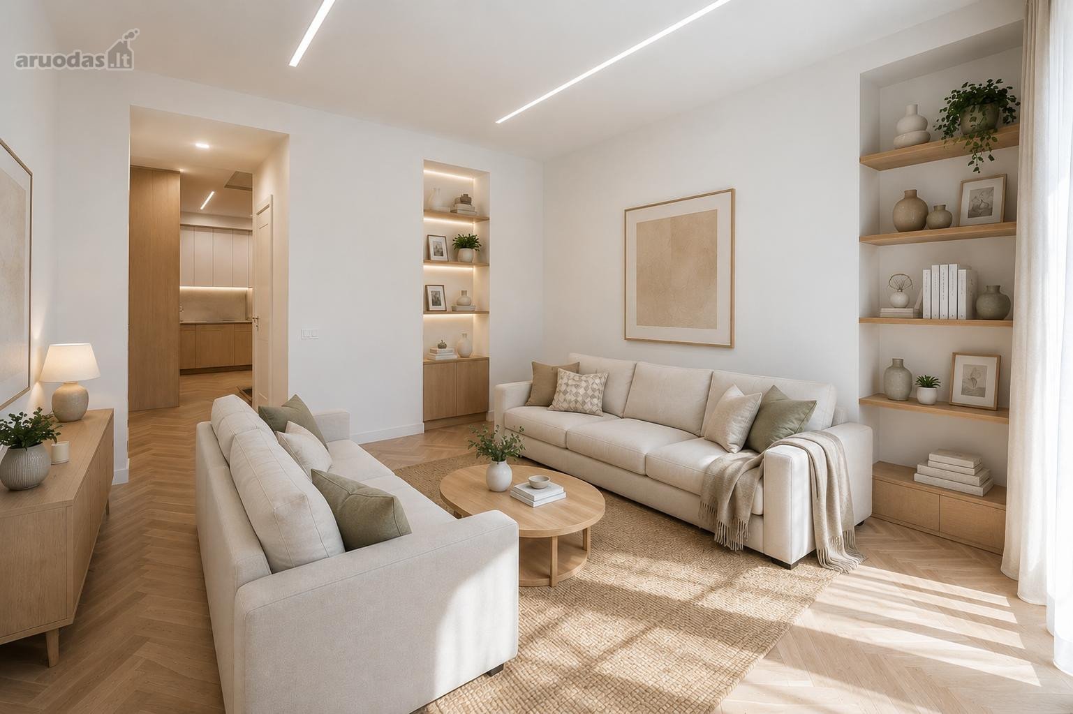Apartamentai miesto centre tiems, kurie