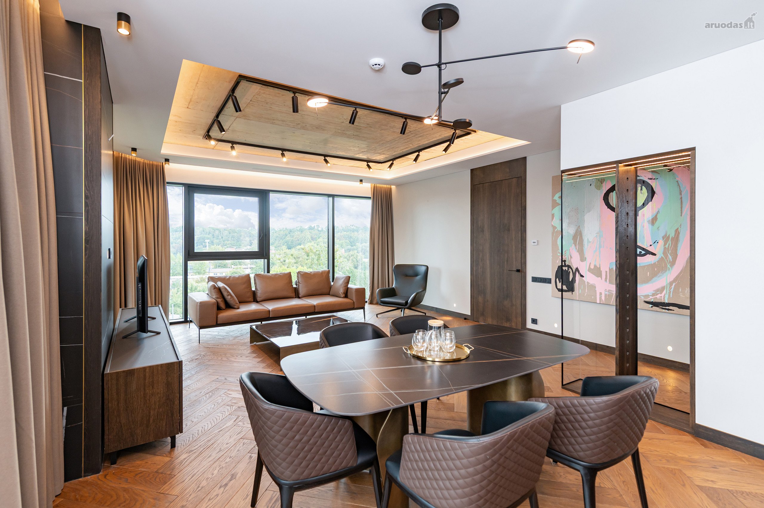 Prabangus apartamentai "Kaunorama" projekte