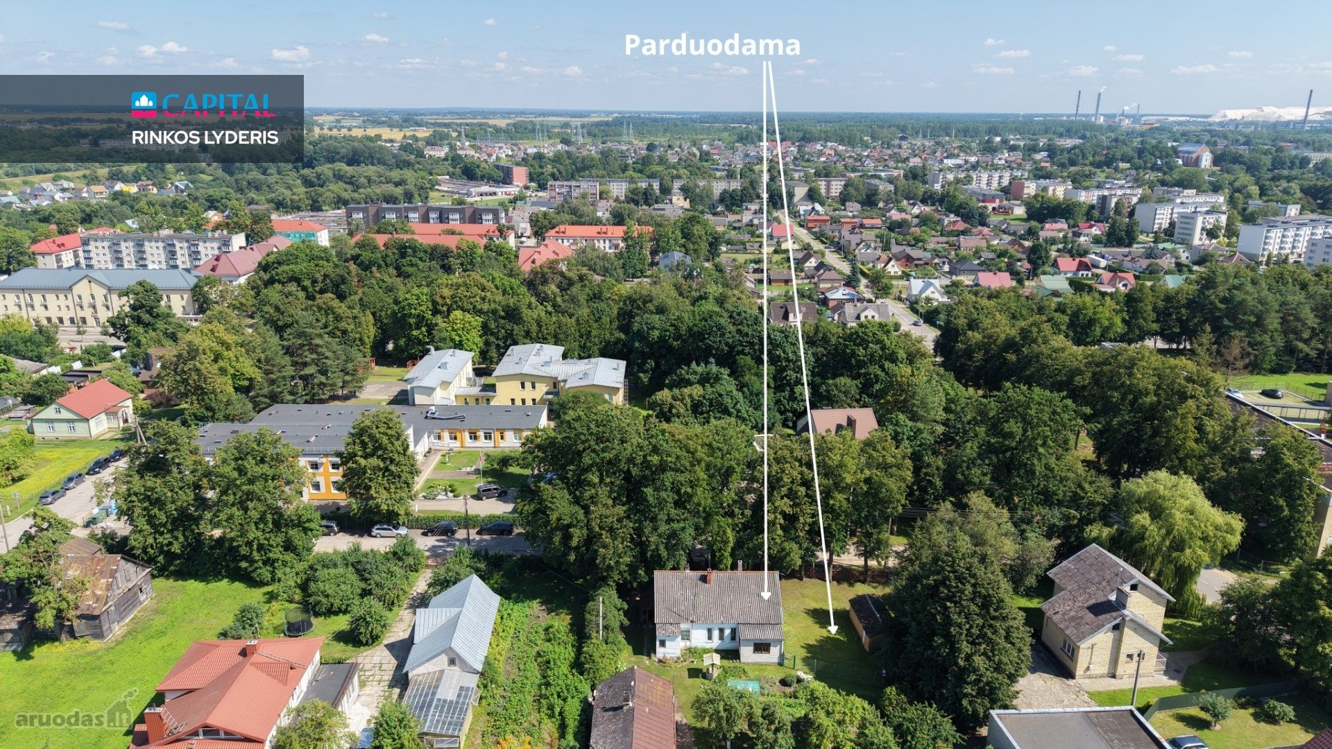 Parduodama Namo Dalis Su 4,34 Aro Žemės