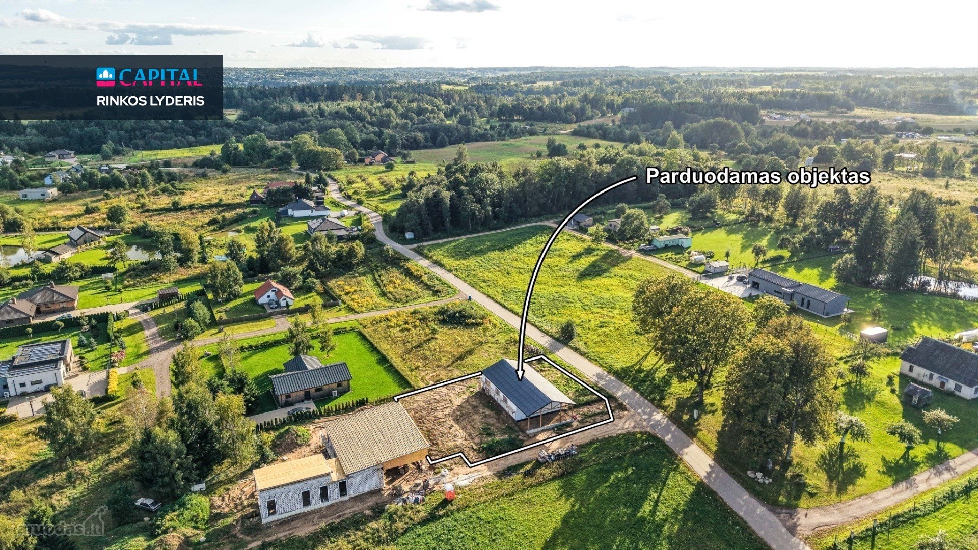 4 Kambarių Namas Gamtos Apsuptyje – Ramybė