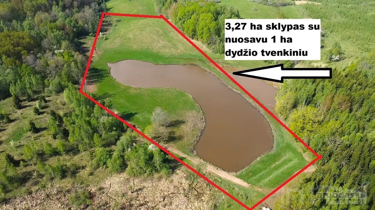 Parduodamas išskirtinis sklypas su nuosavu 1
